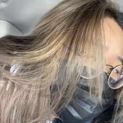Mystique Hair & Beauty - Balayage (screenshot from video so it's a wonky picture)