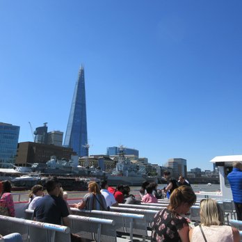 City Cruises - on the boat (The Shard in the back) - Boat Charters Near Me - London, XGL City Cruises - on the boat (The Shard in the back) - Boat Charters Near Me - London, XGL