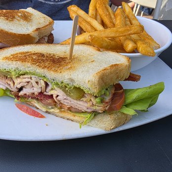 Sets Kitchen & Bar - BLTA ( I think ) - fries were super yummy! - New American Near Me - San Marcos, California