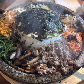 Jin Cook - hot stone bibimbap - Korean Near Me - Buena Park, California Jin Cook - hot stone bibimbap - Korean Near Me - Buena Park, California