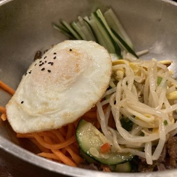 Koreana - Bibimbap. Nice vegetables cooked with right seasoning. - Korean Near Me - Columbus, Georgia Koreana - Bibimbap. Nice vegetables cooked with right seasoning. - Korean Near Me - Columbus, Georgia