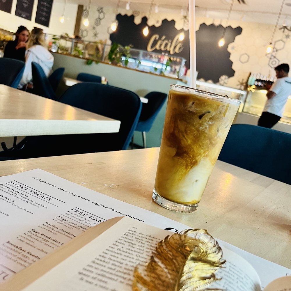 Cecile Bakery + Cafe - Oat milk latte - Bakeries Near Me - Miami, Florida Cecile Bakery + Cafe - Oat milk latte - Bakeries Near Me - Miami, Florida