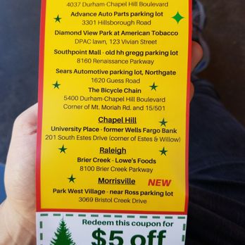 TROSA Christmas Tree Lot - They got trees in different area codes - Christmas Trees Near Me - Durham, North Carolina TROSA Christmas Tree Lot - They got trees in different area codes - Christmas Trees Near Me - Durham, North Carolina
