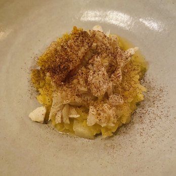 Coquine - Dungeness crab with saffron rice - New American Near Me - Portland, Oregon