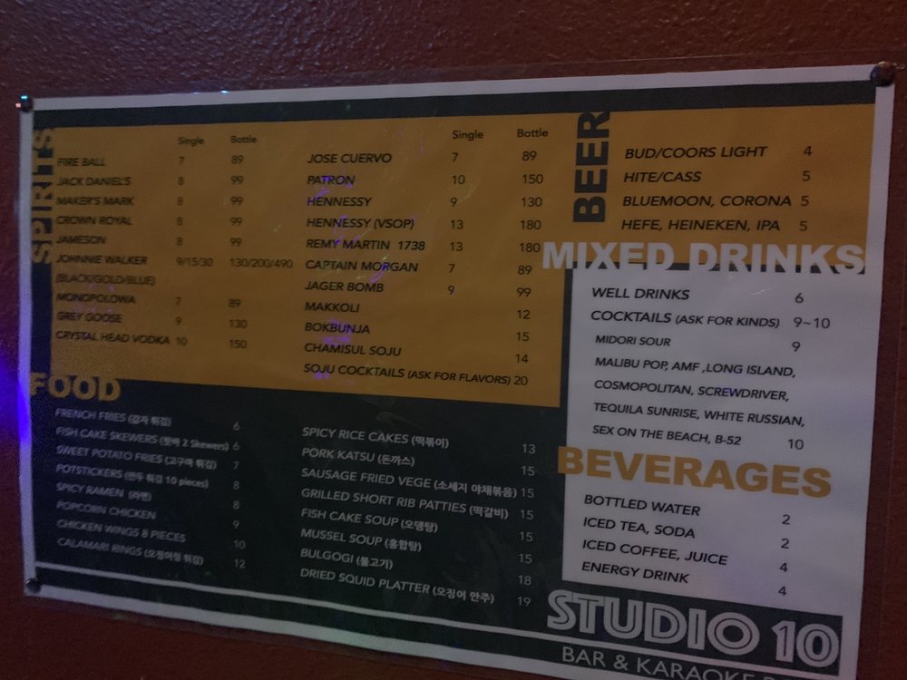 STUDIO 10 KARAOKE & BAR with 21 real customer photos Updated August