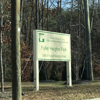 Fuller Heights Park - Road Sign - Parks Near Me - Triangle, Virginia Fuller Heights Park - Road Sign - Parks Near Me - Triangle, Virginia