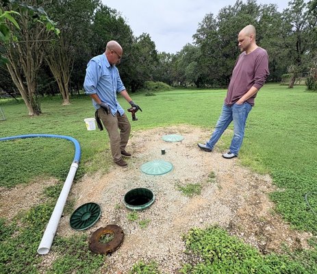 Septic Tank Pumping & System Inspection – New Braunfels, TX - This project involved a routine septic tank pumping and visual system inspection for a residential customer in the New Braunfels area. Our team located and opened the access lids, inspected the tank condition and components, checked liquid levels, and completed a full pump-out to help maintain proper system performance.
During the visit, we reviewed the system layout with the homeowner, inspected the pump chamber, and verified that the septic system was operating as designed. Regular pumping and inspections help prevent backups, extend the life of the system, and identify potential issues before they become costly repairs.
Services Performed:
✔ Septic tank pumping
✔ Access lid opening and inspection
✔ Pump chamber inspection
✔ System condition assessment
✔ Homeowner education and maintenance recommendations
Completed by: Kunze Environmental Services
Service Area: New Braunfels, Canyon Lake, Seguin, San Marcos, and surrounding Central Texas communities Septic Tank Pumping & System Inspection – New Braunfels, TX - This project involved a routine septic tank pumping and visual system inspection for a residential customer in the New Braunfels area. Our team located and opened the access lids, inspected the tank condition and components, checked liquid levels, and completed a full pump-out to help maintain proper system performance.
During the visit, we reviewed the system layout with the homeowner, inspected the pump chamber, and verified that the septic system was operating as designed. Regular pumping and inspections help prevent backups, extend the life of the system, and identify potential issues before they become costly repairs.
Services Performed:
✔ Septic tank pumping
✔ Access lid opening and inspection
✔ Pump chamber inspection
✔ System condition assessment
✔ Homeowner education and maintenance recommendations
Completed by: Kunze Environmental Services
Service Area: New Braunfels, Canyon Lake, Seguin, San Marcos, and surrounding Central Texas communities