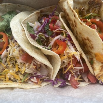 Taco Zocalo - Three Tacos- beef barbacola, chorizo and chicken tinga - Mexican Near Me - Reston, Virginia Taco Zocalo - Three Tacos- beef barbacola, chorizo and chicken tinga - Mexican Near Me - Reston, Virginia