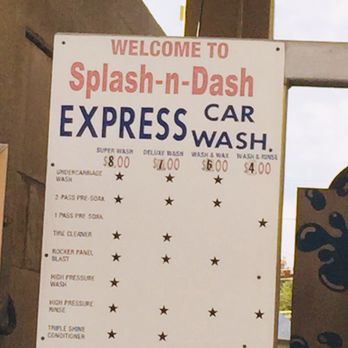 Splash N Dash - Express Wash Prices. - Car Wash Near Me - Longwood, Florida Splash N Dash - Express Wash Prices. - Car Wash Near Me - Longwood, Florida