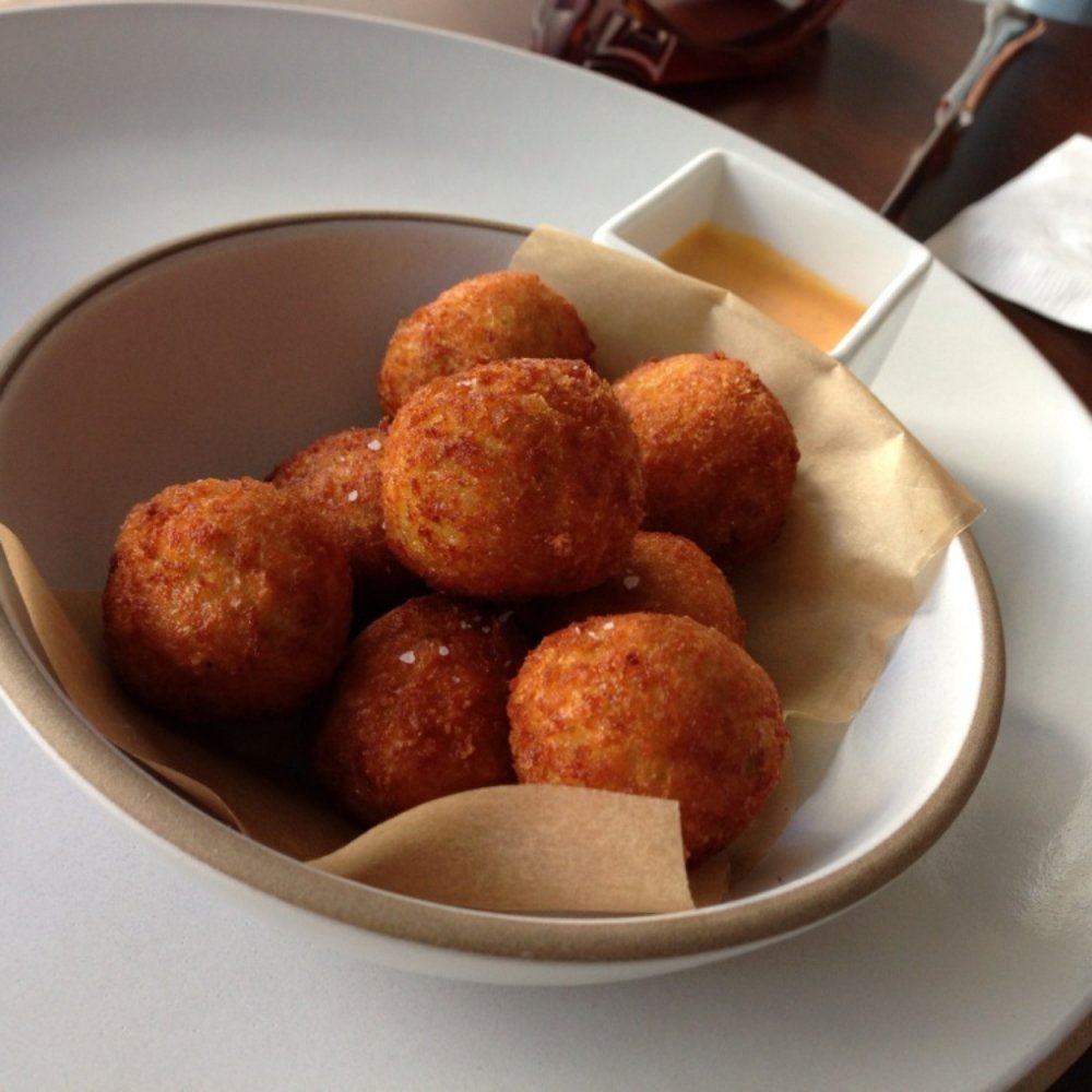 Tower 8 - Crab Bites - New American Near Me - Santa Monica, California Tower 8 - Crab Bites - New American Near Me - Santa Monica, California