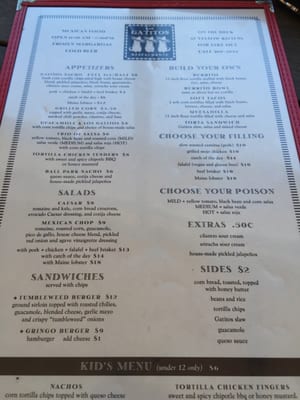 Menu photo 2 Los Gatitos Block Island, RI Menu photo 2 Los Gatitos Block Island, RI