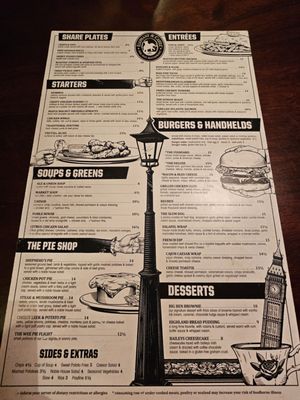 Menu photo 7 Elephant & Castle Washington, DC, DC