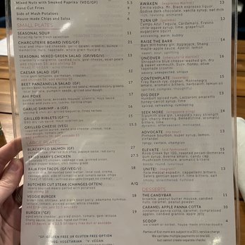 Shangri La - Current Menu - New American Near Me - Fair Oaks, California