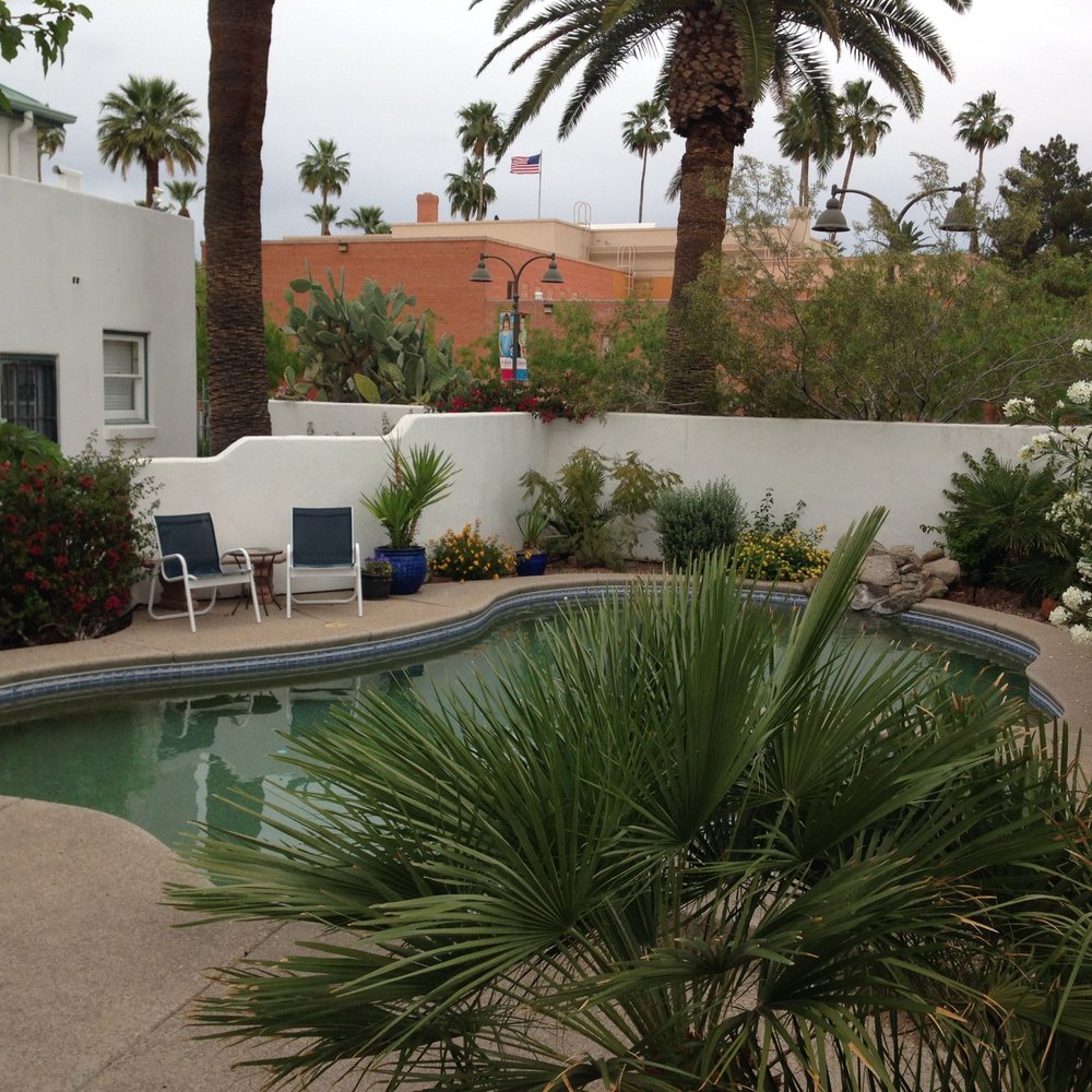 The Blenman Inn - the backyard - Hotels Near Me - Tucson, Arizona The Blenman Inn - the backyard - Hotels Near Me - Tucson, Arizona