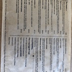 Ravenhill Cafe - Breakfast menu
