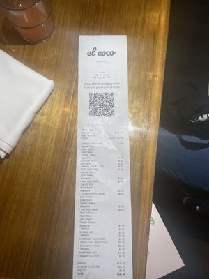 Menu photo 8 El Coco New York, NY