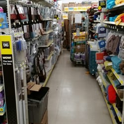Dollar General - These are the carts and boxes that normally fill the aisles.