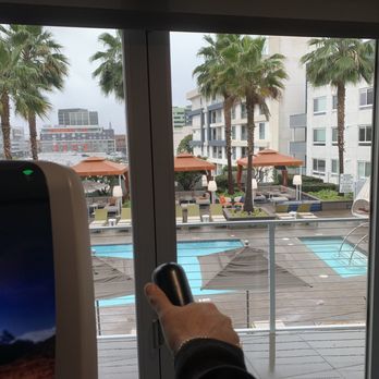 AMLI Lex On Orange - View from upper cardio floor of the gym - Apartments Near Me - Glendale, California