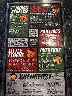 Menu photo 2 Fenways Billings, MT Menu photo 2 Fenways Billings, MT
