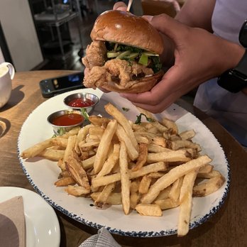 Beatrix - Streeterville - Hot Honey Fried Chicken Sandwich - New American Near Me - Chicago, Illinois Beatrix - Streeterville - Hot Honey Fried Chicken Sandwich - New American Near Me - Chicago, Illinois