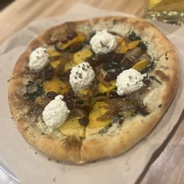 Roasted Butternut Squash Pizza