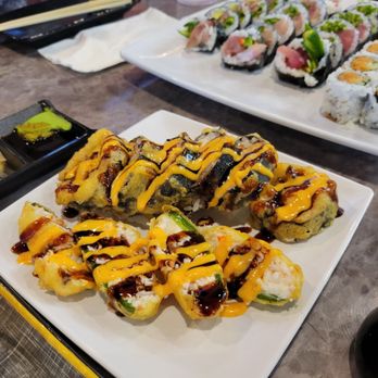 A Sushi and Grill - Jalapeño poppers and a Las Vegas roll. - Sushi Bars Near Me - Tempe, Arizona A Sushi and Grill - Jalapeño poppers and a Las Vegas roll. - Sushi Bars Near Me - Tempe, Arizona