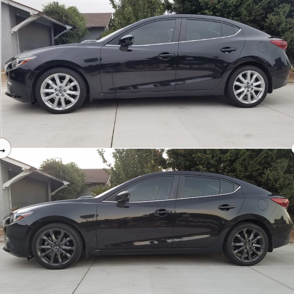 Wheel Cosmo - Before and after. Great work! - Wheel & Rim Repair Near Me - Azusa, California Wheel Cosmo - Before and after. Great work! - Wheel & Rim Repair Near Me - Azusa, California