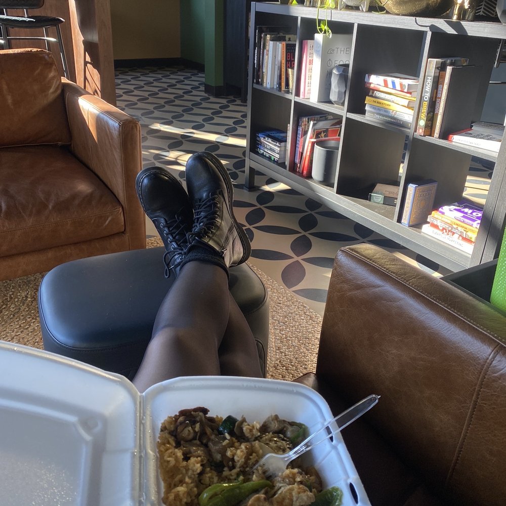 Mexican food and this vibe