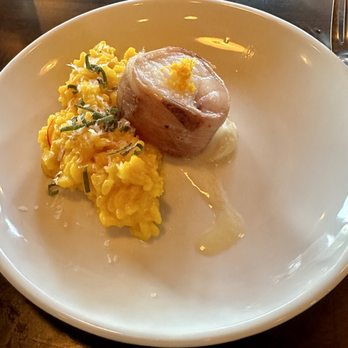Cody's Restaurant - Monkfish with saffron risotto. YUM. - New American Near Me - New Braunfels, Texas Cody's Restaurant - Monkfish with saffron risotto. YUM. - New American Near Me - New Braunfels, Texas
