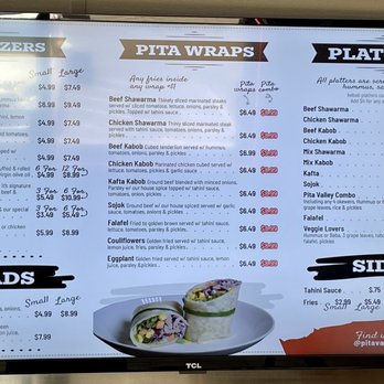 Pita Valley - Menu - Middle Eastern Near Me - Tempe, Arizona Pita Valley - Menu - Middle Eastern Near Me - Tempe, Arizona