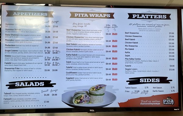 Menu photo 5 Pita Valley Tempe, AZ Menu photo 5 Pita Valley Tempe, AZ