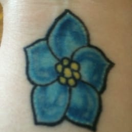 The flower tattoo I mentioned. The flower tattoo I mentioned.