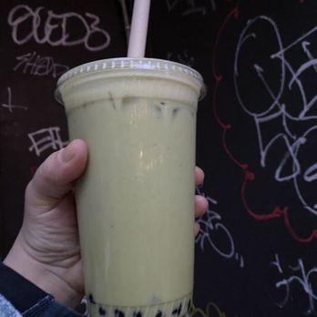 Uncharted Tea - Atlantis Matcha with Passionfruit - Cafes Near Me - Portland, Maine Uncharted Tea - Atlantis Matcha with Passionfruit - Cafes Near Me - Portland, Maine