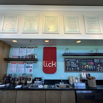 Lick Honest Ice Creams - Menu and ordering counter - Ice Cream & Frozen Yogurt Near Me - San Antonio, Texas Lick Honest Ice Creams - Menu and ordering counter - Ice Cream & Frozen Yogurt Near Me - San Antonio, Texas