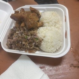My sisig and patatim combination My sisig and patatim combination