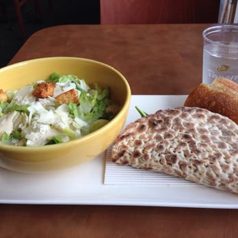 Panera Bread - Turkey flatbread with Caesar salad - Sandwiches Near Me - San Bernardino, California Panera Bread - Turkey flatbread with Caesar salad - Sandwiches Near Me - San Bernardino, California