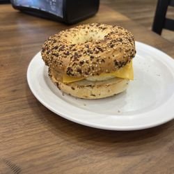 Lasaters Coffee & Tea - Sausage, Egg & Cheese Bagel