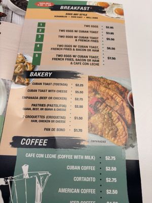 Menu photo 5 Cedeno's Cuban Cafe Plantation, FL
