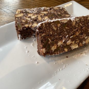 Anthos - Chocolate Salami Mosaiko - Greek Near Me - Pittsburgh, Pennsylvania