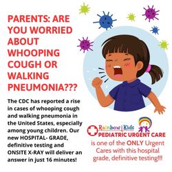 Rainbow Kids Pediatric Urgent Care - Rapid in house definitive diagnosis testing! No way!