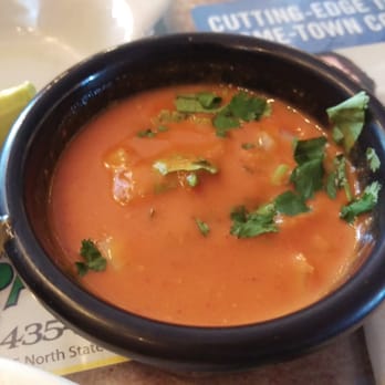 El Mexicano Restaurant - House hot sauce. - Mexican Near Me - Salina, Utah