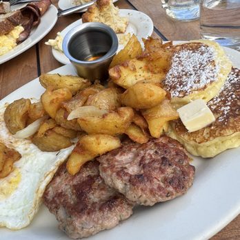 Plow - Biscuit with butter, two egg breakfast and the plow. - Breakfast & Brunch Near Me - San Francisco, California