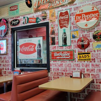 Rockin' Zebra Soda Shoppe - wall of soda signs - Sandwiches Near Me - Canyon, Texas Rockin' Zebra Soda Shoppe - wall of soda signs - Sandwiches Near Me - Canyon, Texas