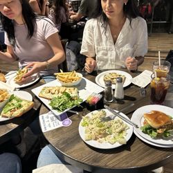 PGA Tour Grill - Caesar salad chipotle chicks sandwich pesto chicken flatbread frue