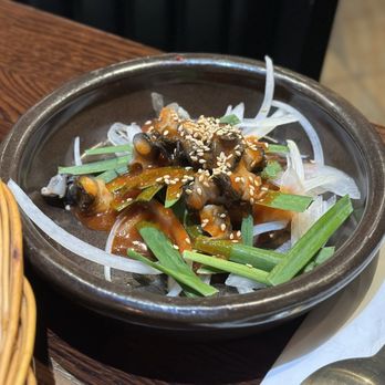 Borit Gogae - Freshwater Snail with Vinegar Dressing 우렁이초무침 - Korean Near Me - Los Angeles, California Borit Gogae - Freshwater Snail with Vinegar Dressing 우렁이초무침 - Korean Near Me - Los Angeles, California