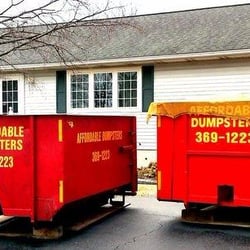 Affordable Dumpsters - Our goal is to give you personalized service tailored to your individual needs.  Our Roll off dumpsters all have rear opening...