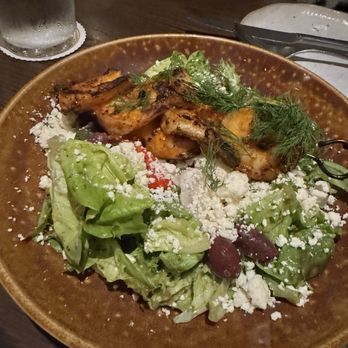Ela - Shrimp with greens - Mediterranean Near Me - Atlanta, Georgia Ela - Shrimp with greens - Mediterranean Near Me - Atlanta, Georgia