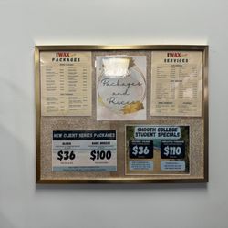 The Wax Strip - Statesboro - Check out our specials and prices while you wait!