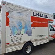 USA U-HAUL 両面看板 USA U-HAUL 両面看板 U HAUL RENTALS Double Sided Sign with