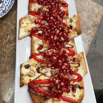 Mazal - Pomegranate Flatbread - Wine Bars Near Me - Los Angeles, California Mazal - Pomegranate Flatbread - Wine Bars Near Me - Los Angeles, California